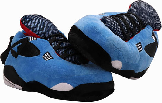 Sneaker Slippers Non Slip Sole Indoor House Plush Slippers Unisex Indoor Floor Cotton Shoes