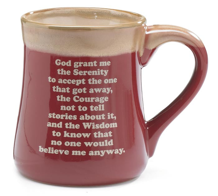 BORN TO FISH PORCELAIN MUG