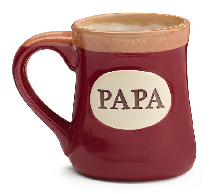 PAPA Porcelain Mug Set of 4 – “The Best Job I’ve Ever Had Is Being a PAPA”