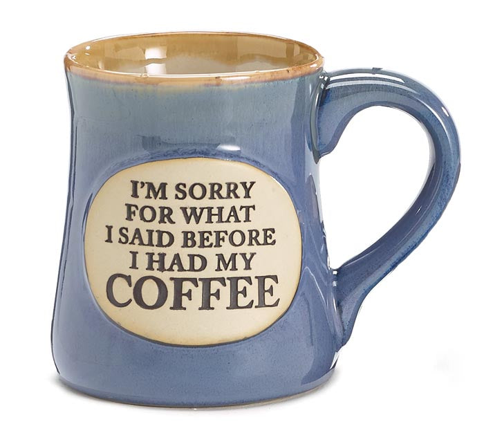 I'M SORRY PORCELAIN MUG