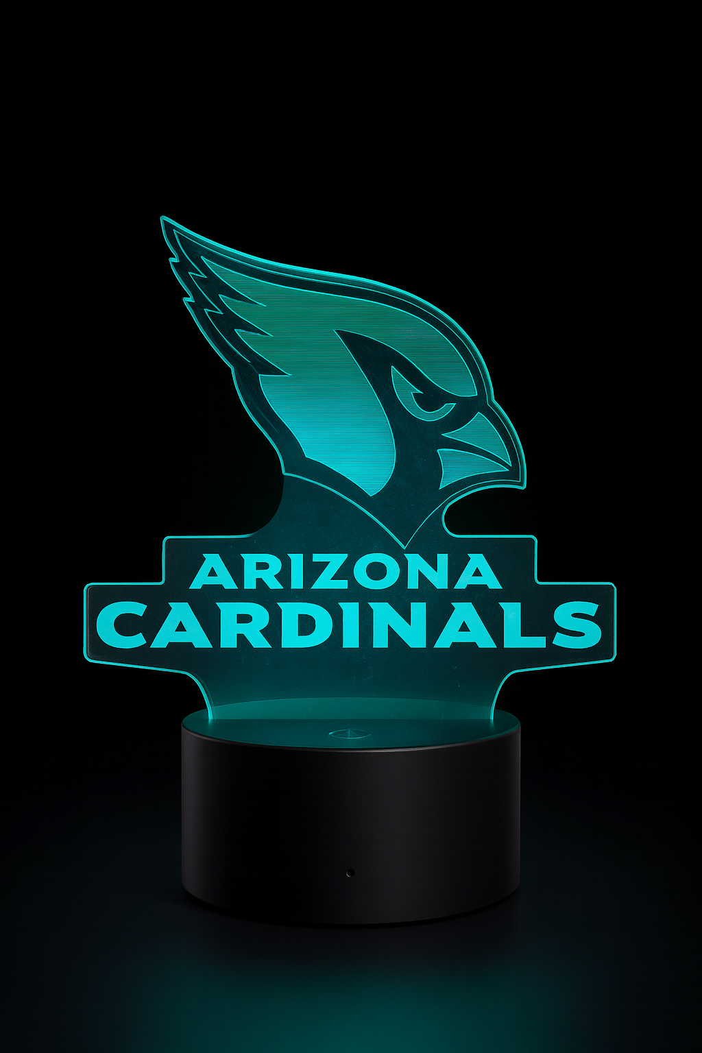 Arizona Cardinals Desktop Glow Lamp