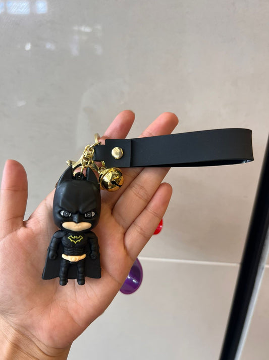 Batman, Joker & Harley Quinn PVC Keychains – DC Comics Villain & Hero Collectibles