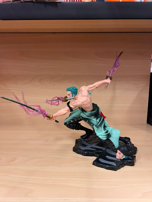 Roronoa Zoro Three-Sword Style Figure – Battle FX Edition