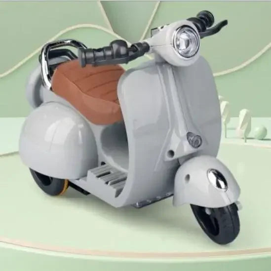Mini Electric Motorcycle Toy for Labubu Dolls ā 360° Spin, Lights & Music (No Doll)