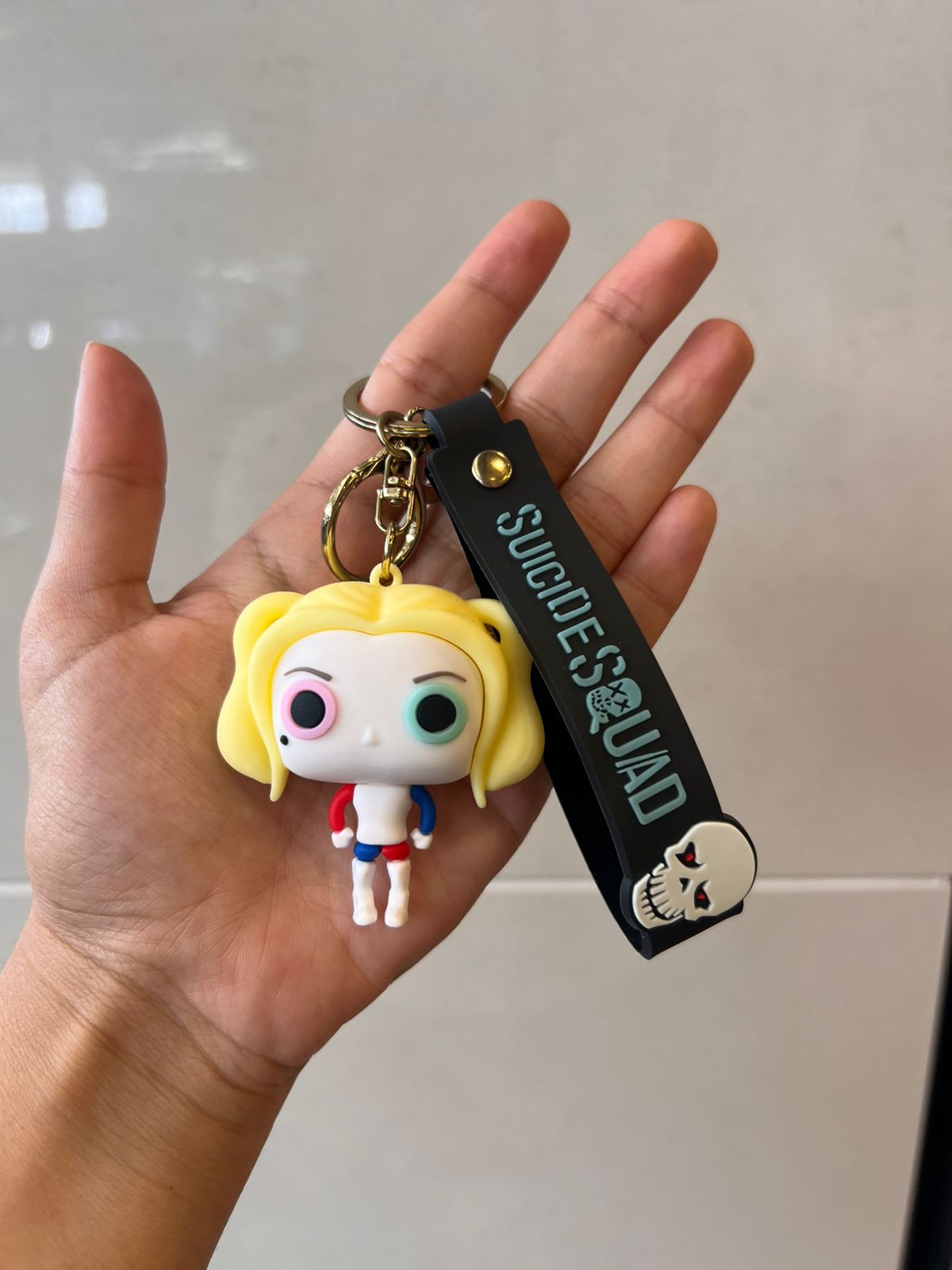 Batman, Joker & Harley Quinn PVC Keychains – DC Comics Villain & Hero Collectibles
