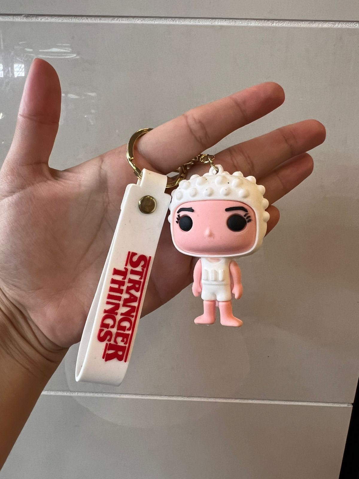 Stranger Things PVC Keychain – Eleven, Demogorgon, & More | Retro Horror Fan Gift