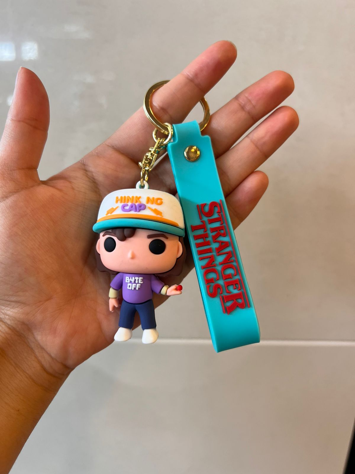 Stranger Things PVC Keychain – Eleven, Demogorgon, & More | Retro Horror Fan Gift