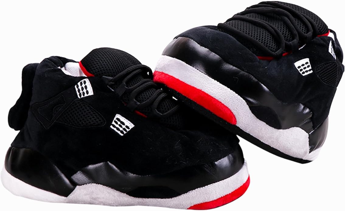 Sneaker Slippers Non Slip Sole Indoor House Plush Slippers Unisex Indoor Floor Cotton Shoes