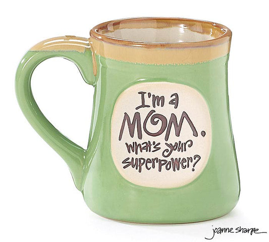 MOM SUPERPOWER PORCELAIN MUG