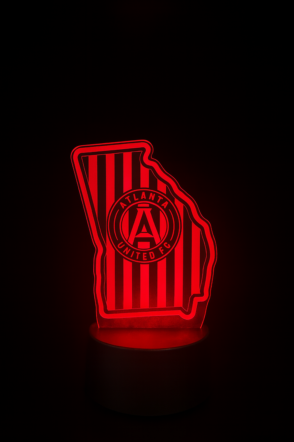 Atlanta United FC 3D acrylic glow lamp