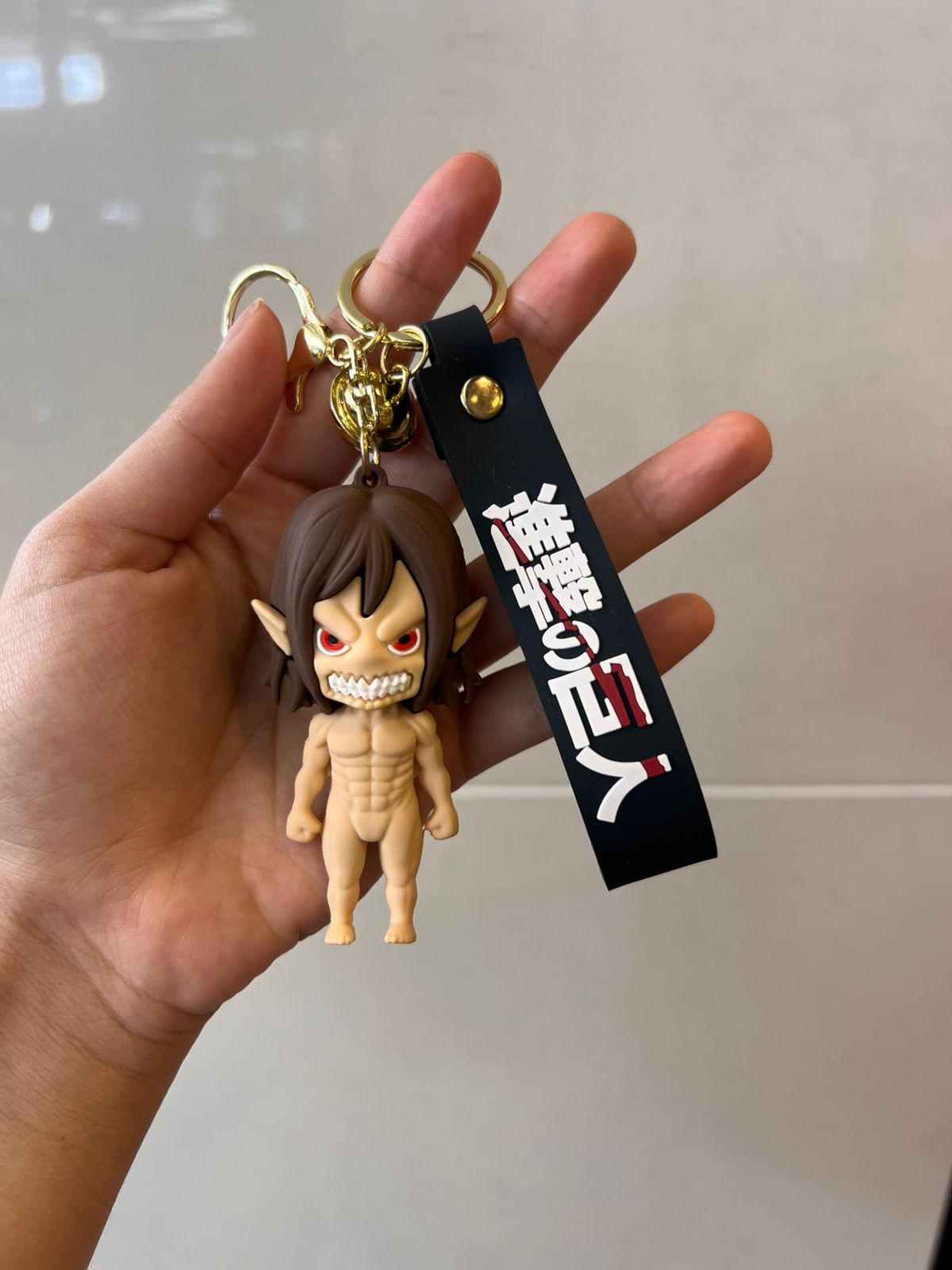 Attack on Titan Keychains – Armored Titan, Attack Titan & Beast Titan PVC Collectibles