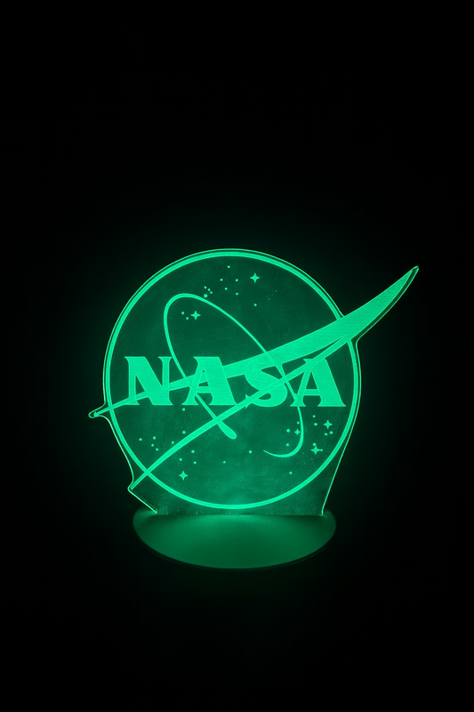 NASA 3D acrylic glow lamp 