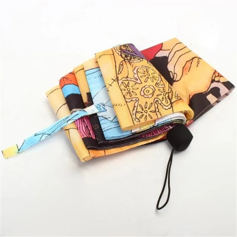 One Piece Anime Automatic Umbrella – Luffy, Zoro, Nami & Chopper