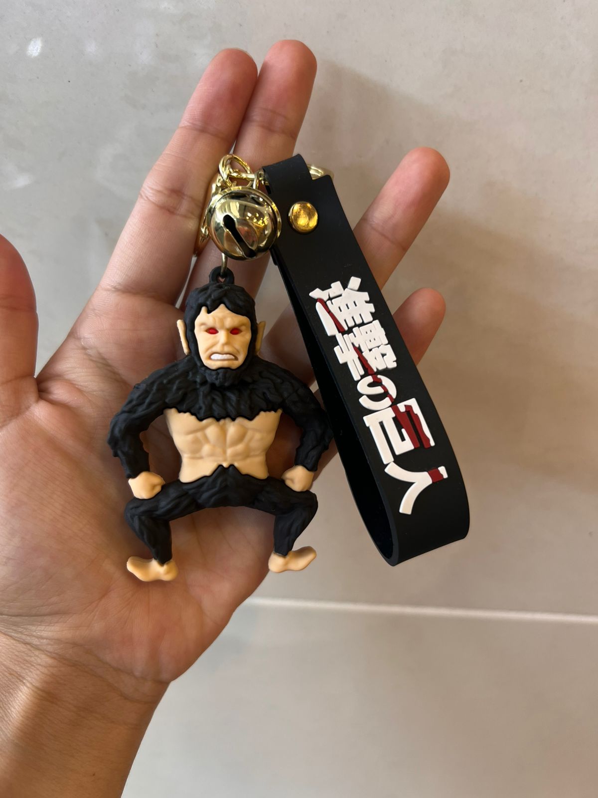 Attack on Titan Keychains – Armored Titan, Attack Titan & Beast Titan PVC Collectibles