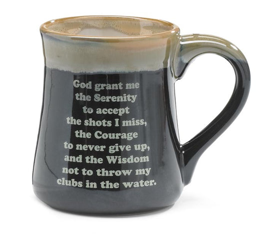 Born to Golf Prayer Porcelain Mug – Inspirational Golf Coffee Mug