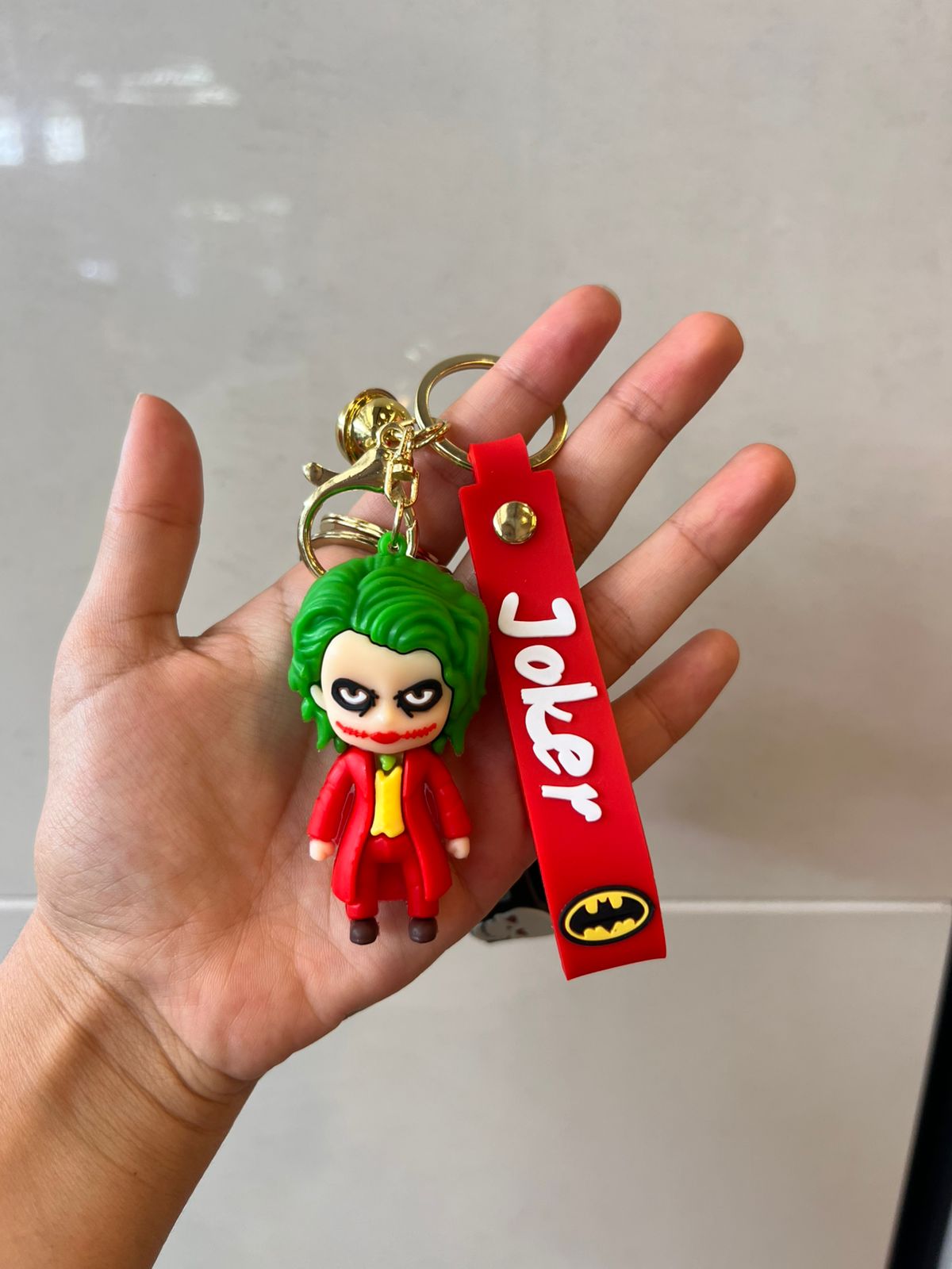 Batman, Joker & Harley Quinn PVC Keychains – DC Comics Villain & Hero Collectibles