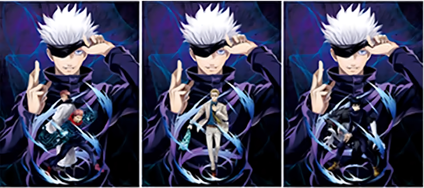 Gojo Satoru 3D Lenticular Poster – Jujutsu Kaisen